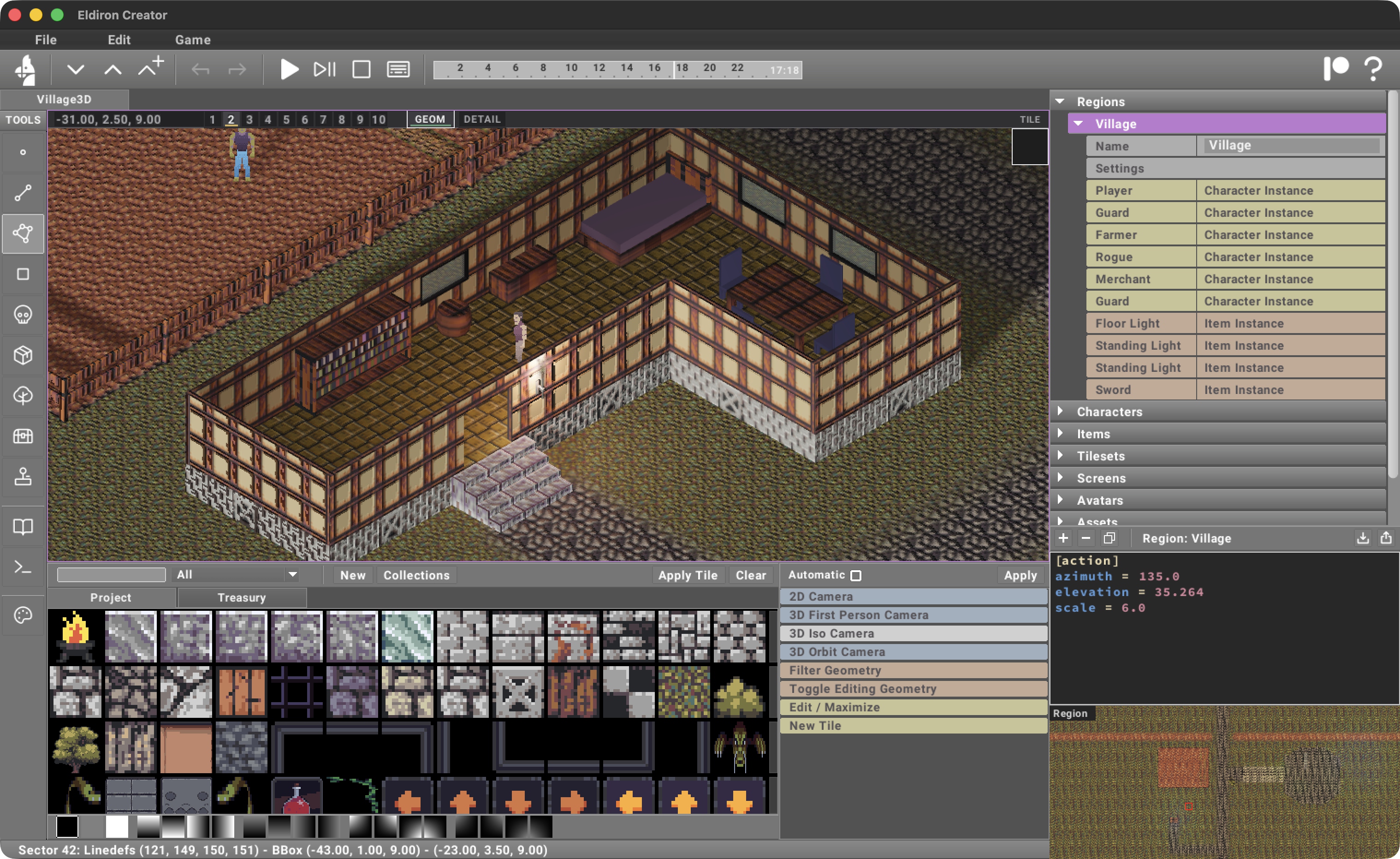 Eldiron 3D screenshot
