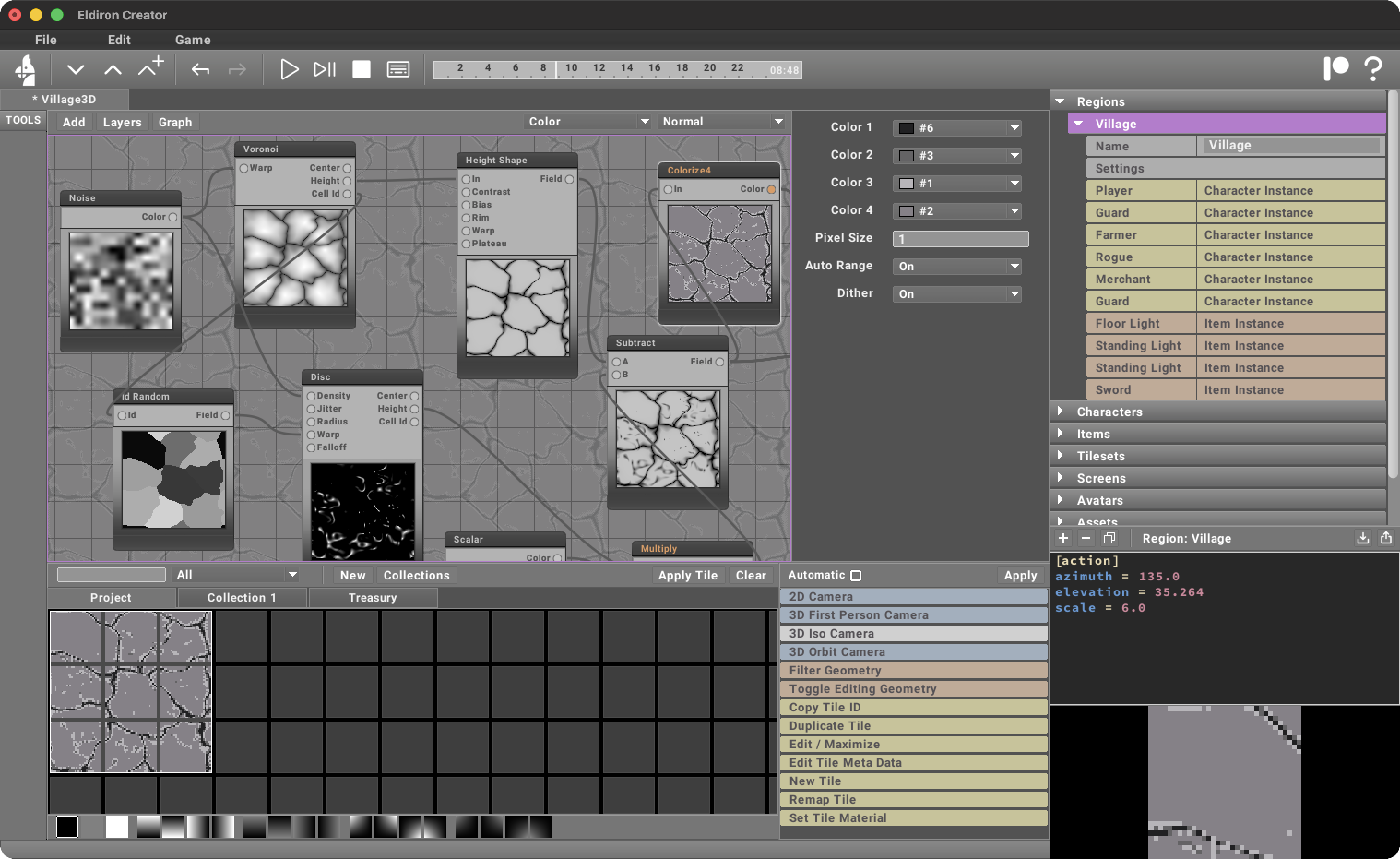 TileGraph screenshot