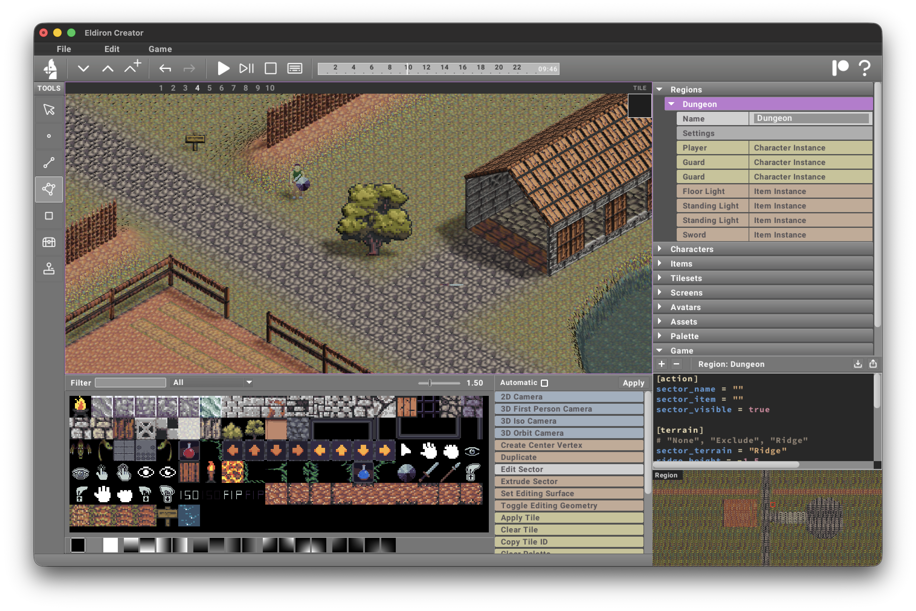 Eldiron v0.9 Preview